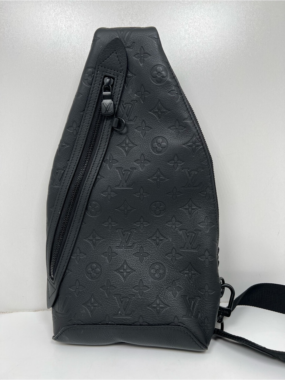 Louis Vuitton Duo Sling Embossed Monogram Leather